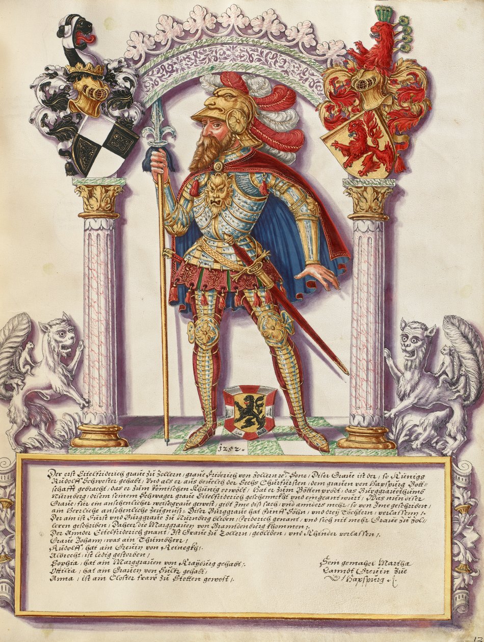 Eitelfriedrich I Hohenzollern door Jörg Ziegler