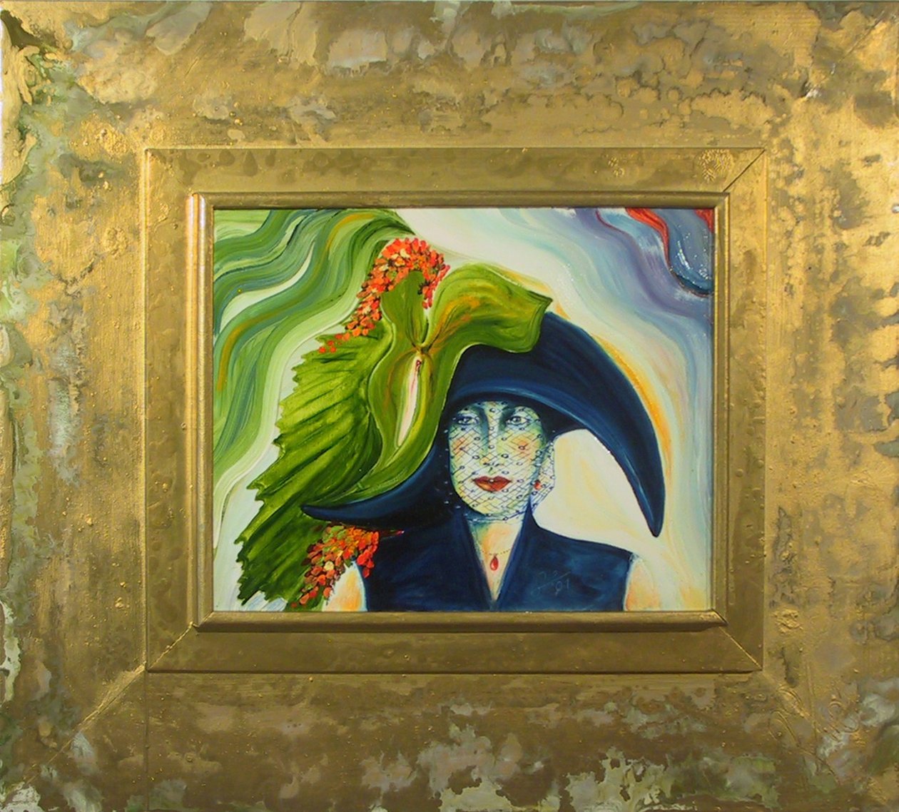 Anthuria Verde I -Portret- door JuleSimo