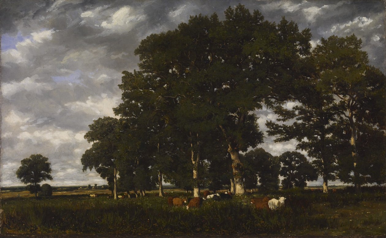 Een heldere dag, 1835-40 door Jules Dupré