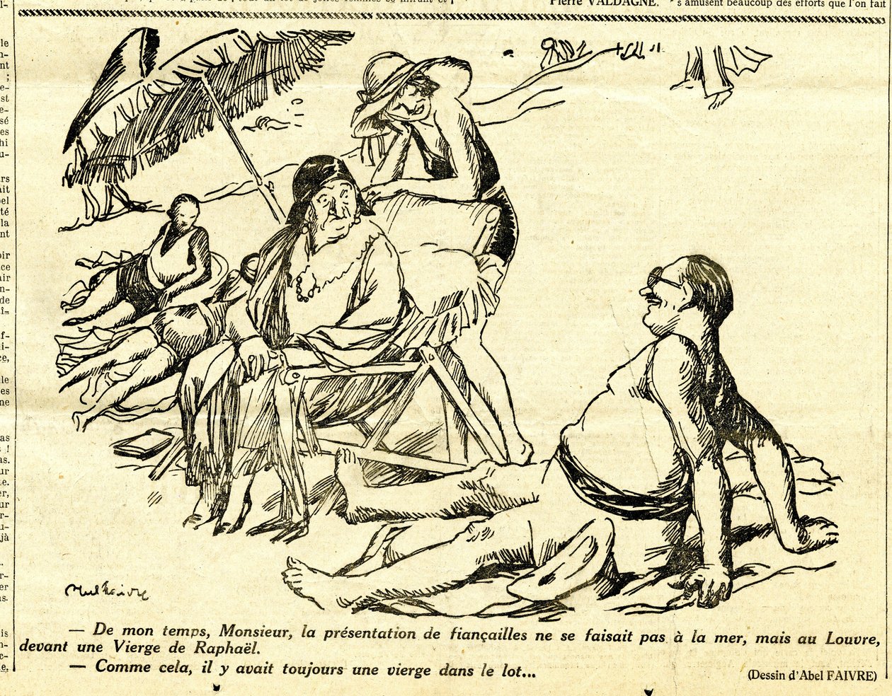 Candide, Satirisch in Z & W door Jules Abel Faivre