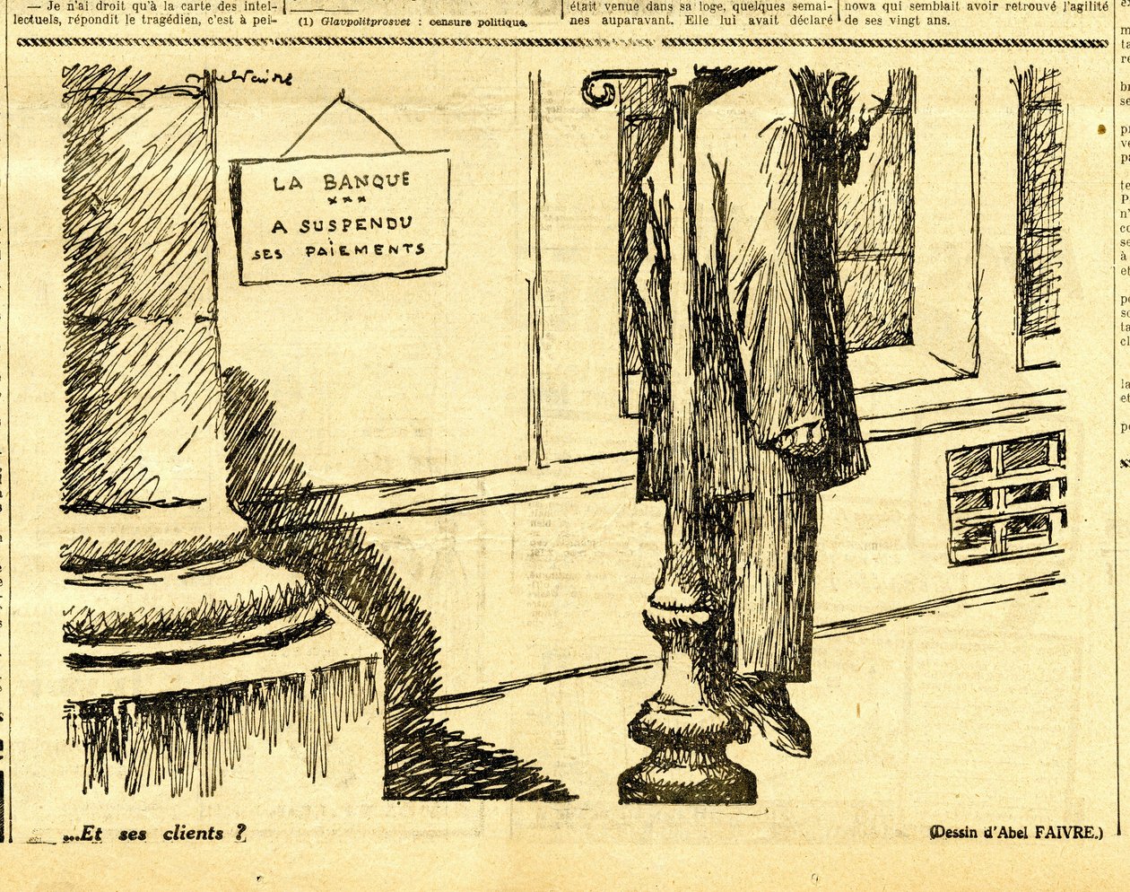 Candide, Satirisch in Z & W door Jules Abel Faivre