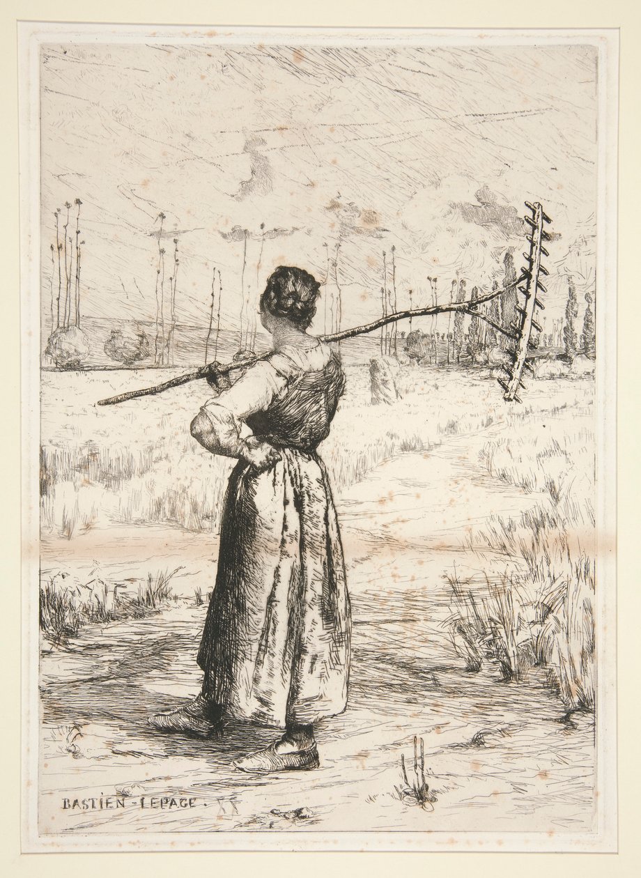 Terugkeer van de velden door Jules Bastien Lepage