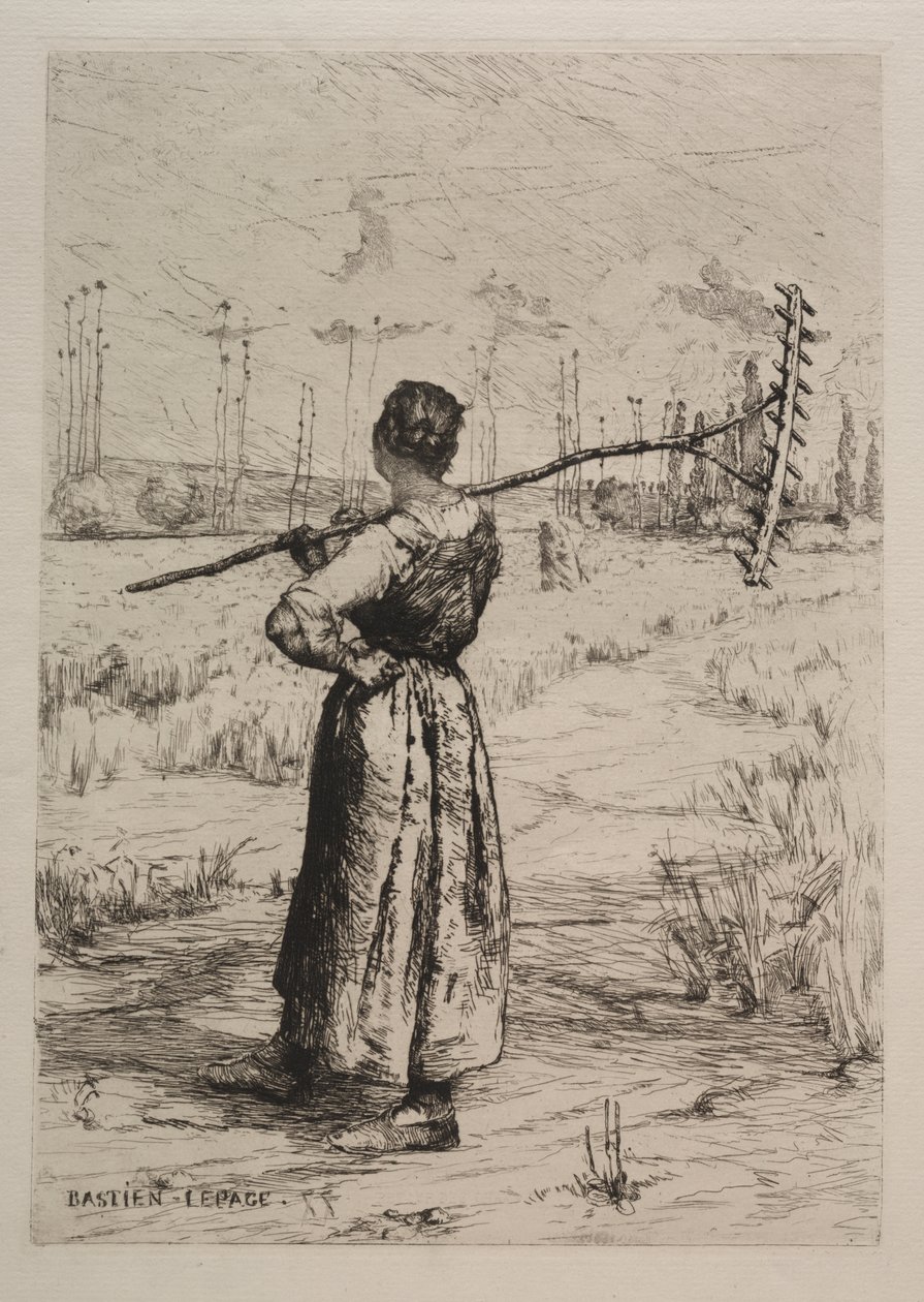 Terugkeer van de Velden door Jules Bastien Lepage