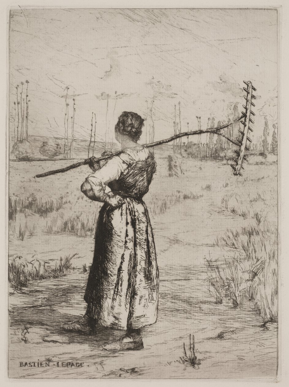 Terugkeer van de velden door Jules Bastien Lepage