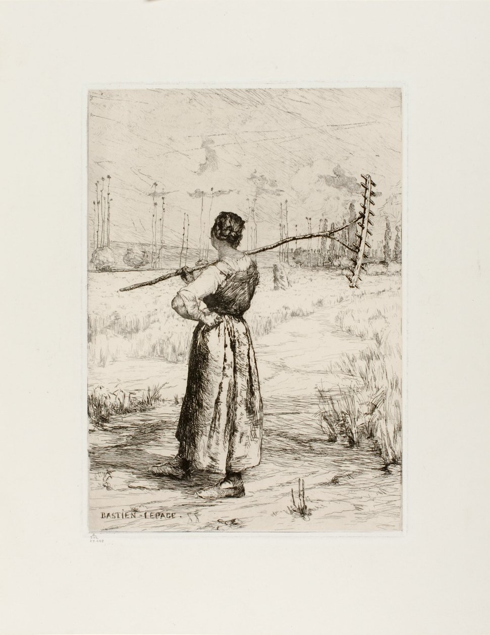 De terugkeer van het veld door Jules Bastien Lepage