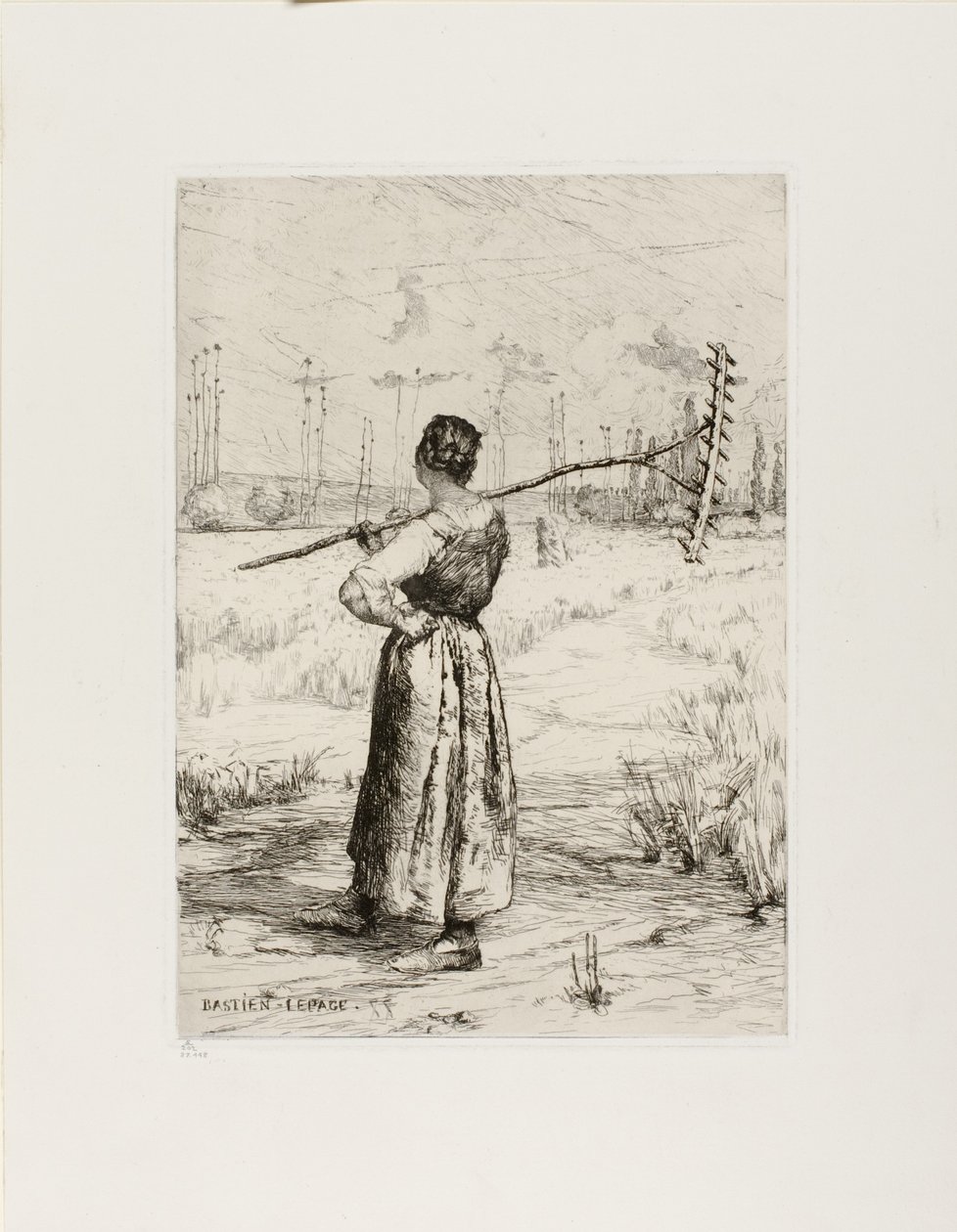 De Terugkeer van het Veld door Jules Bastien Lepage