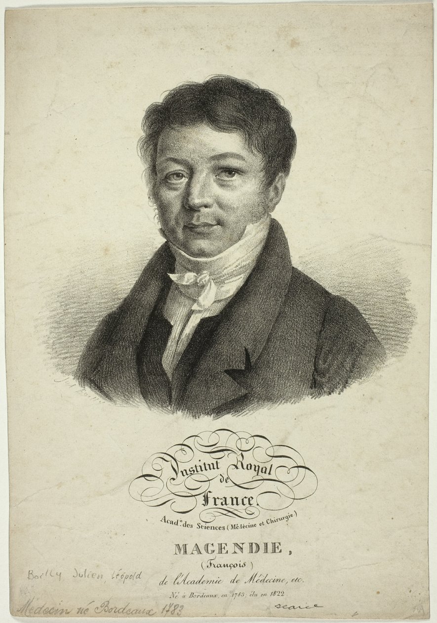 Portret van François Magendie door Jules Boilly