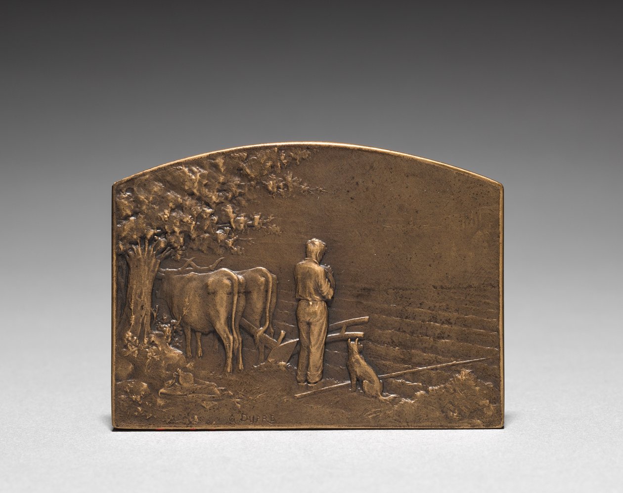 Medaille voorzijde door Jules Dupré