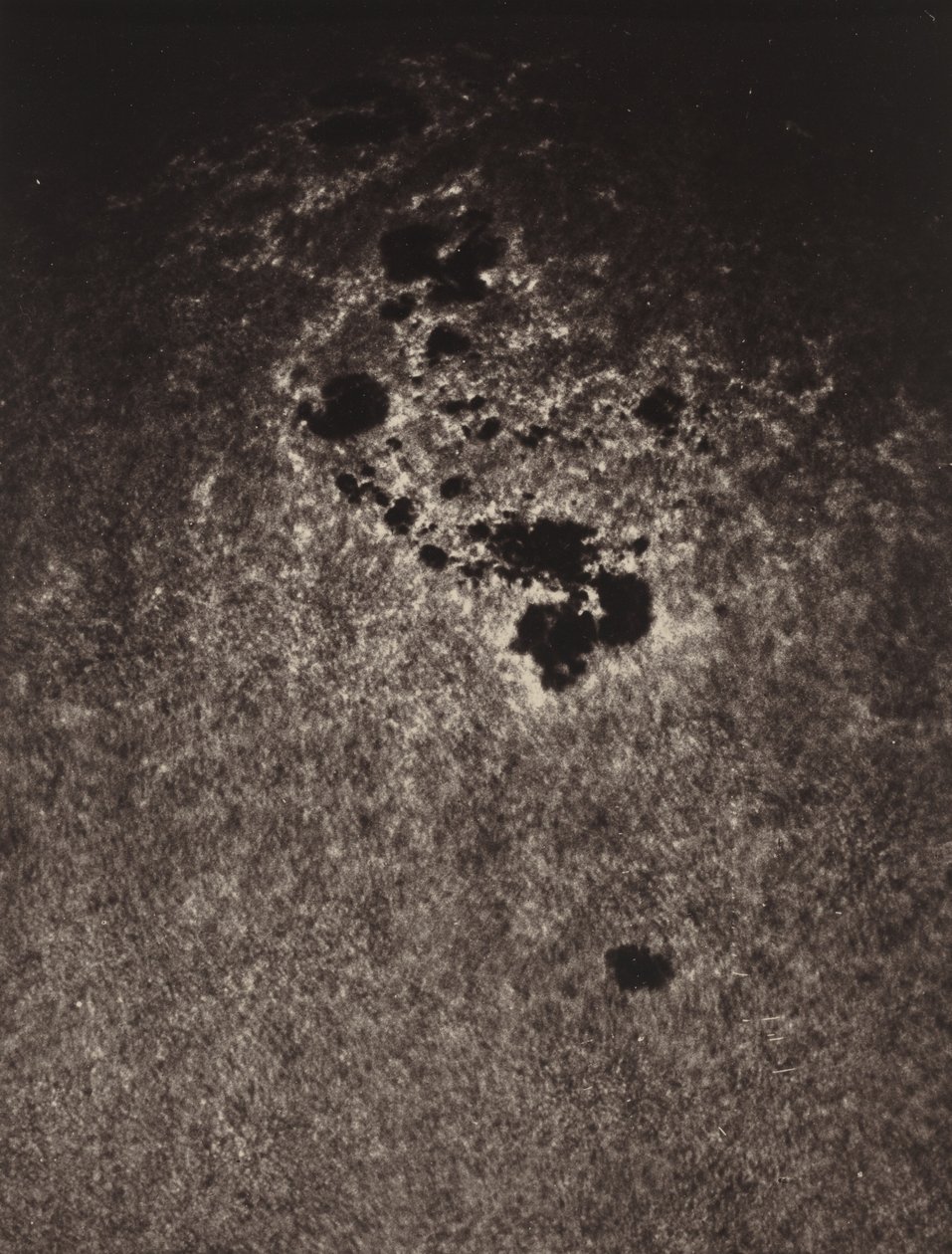 Zonder titel (Studie van het oppervlak van de zon),1893 (foto) door Jules Janssen