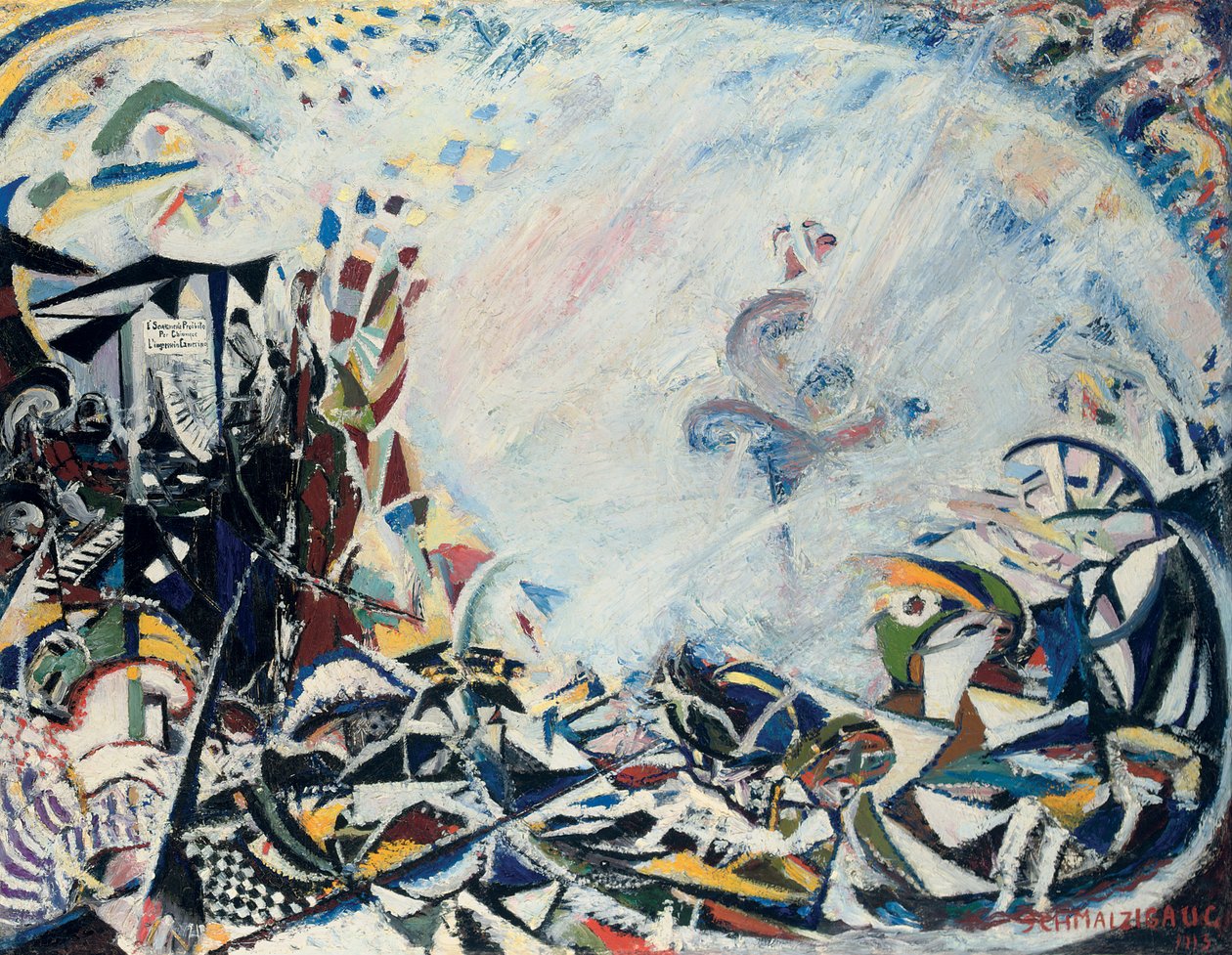De Dynamiek van de Dans, 1913 door Jules Schmalzigaug