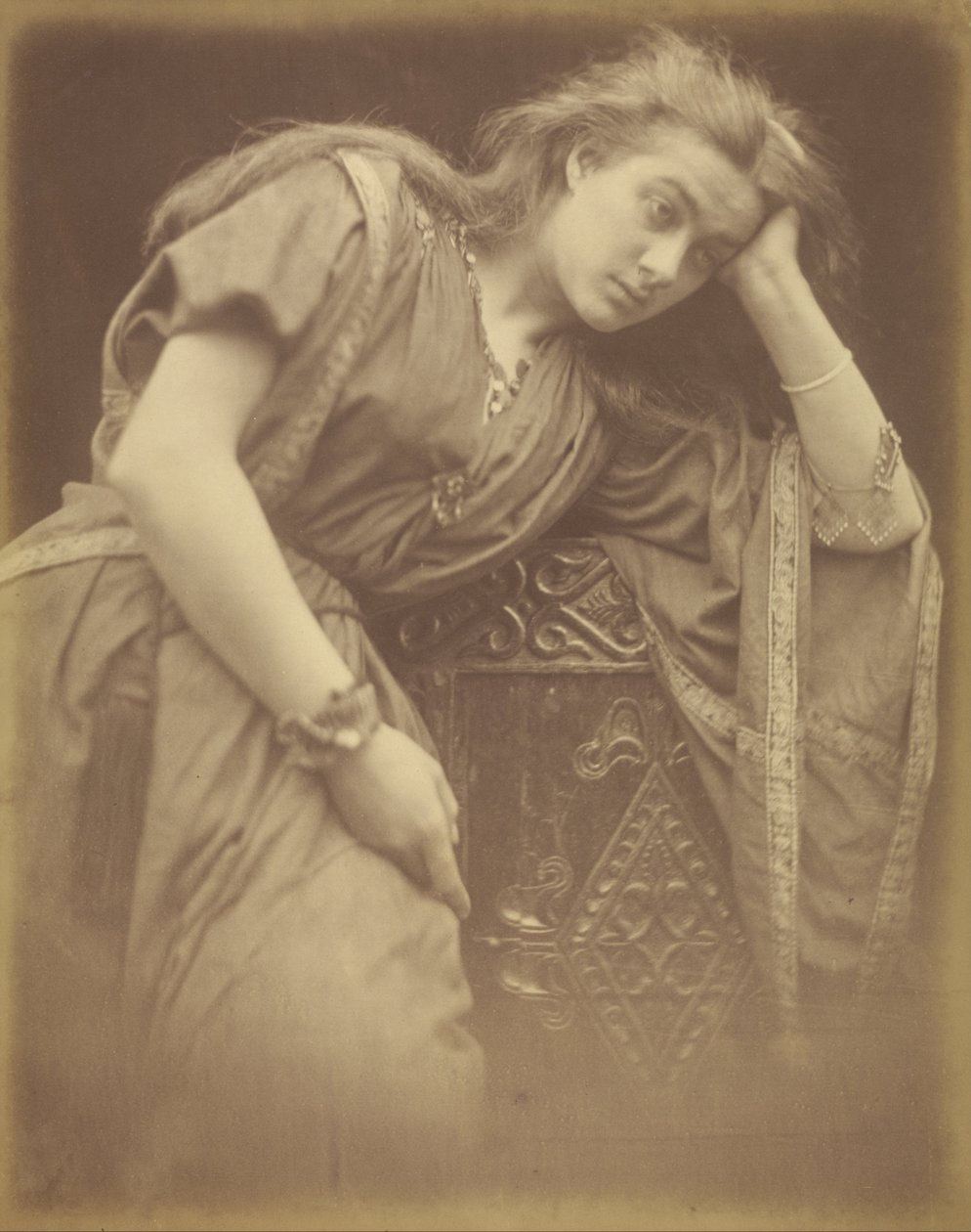Ze zei ik ben moe, ik zou willen dat ik dood was door Julia Margaret Cameron