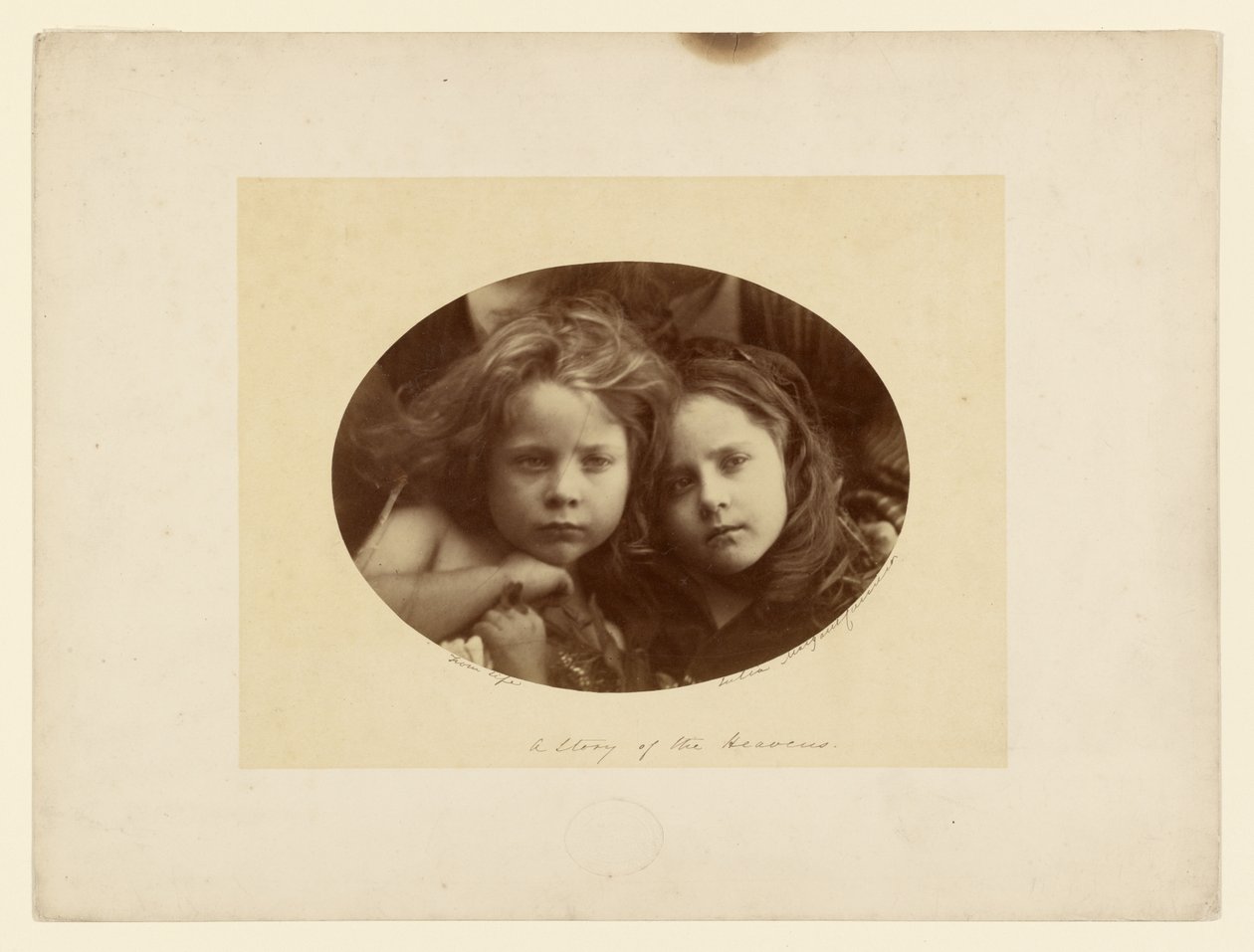 Een verhaal over de hemel door Julia Margaret Cameron