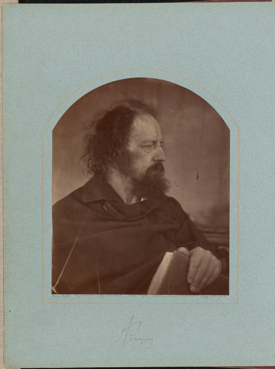 A. Tennyson door Julia Margaret Cameron