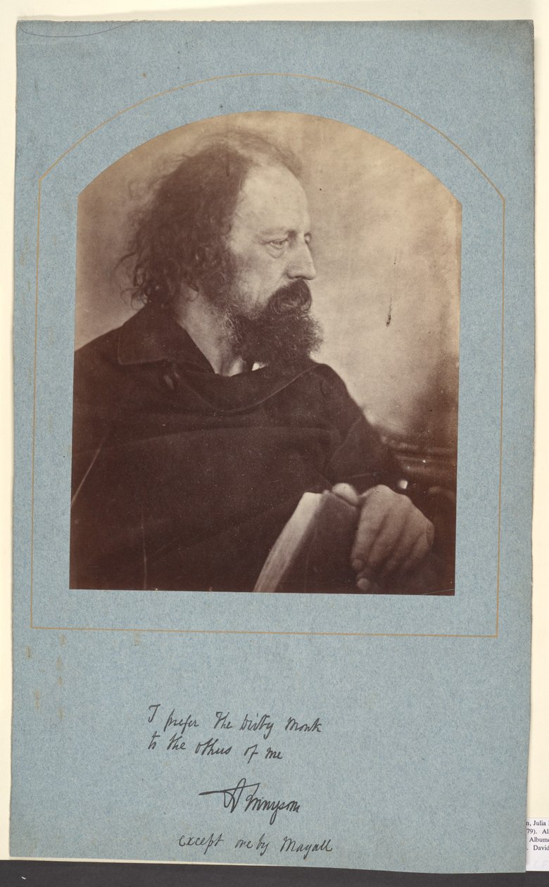 Alfred, Lord Tennyson door Julia Margaret Cameron