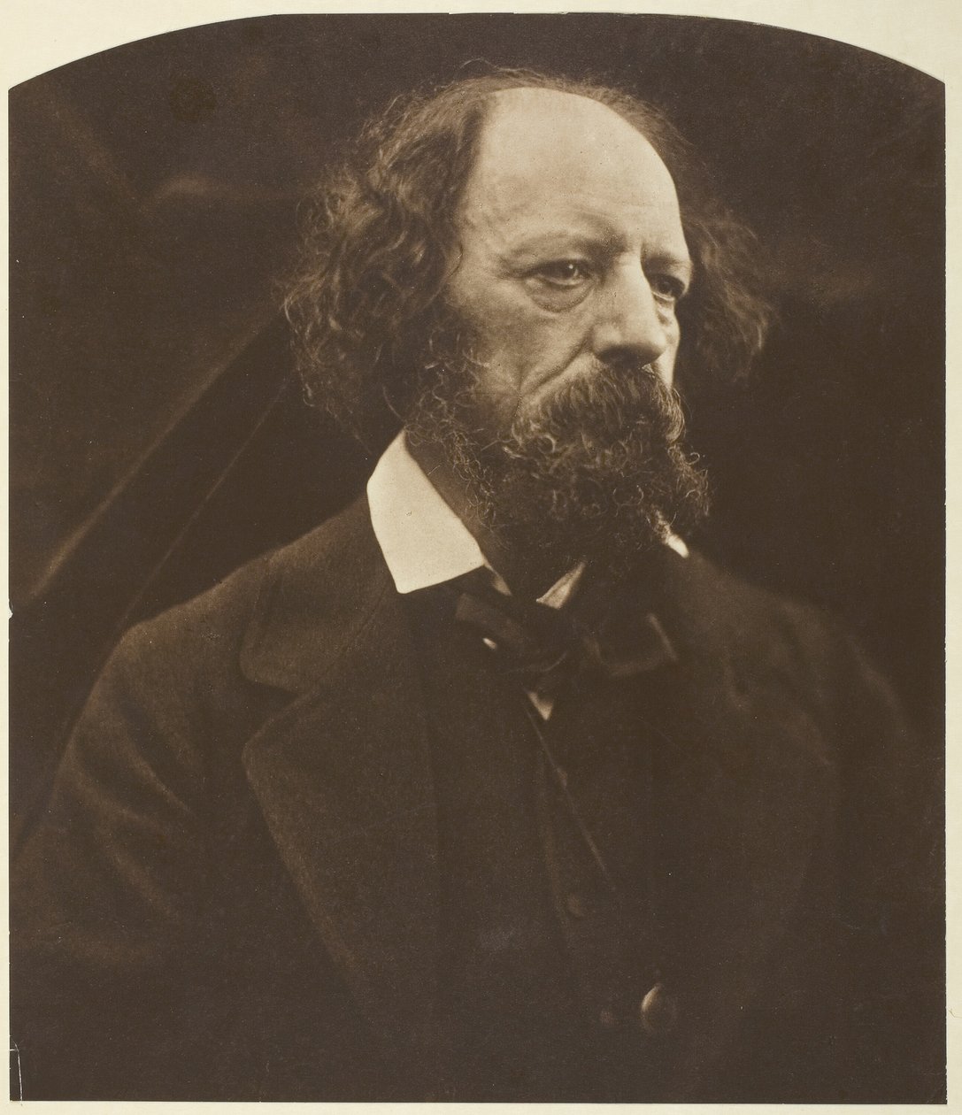 Alfred, Lord Tennyson, 1869, gedrukt 1875 door Julia Margaret Cameron