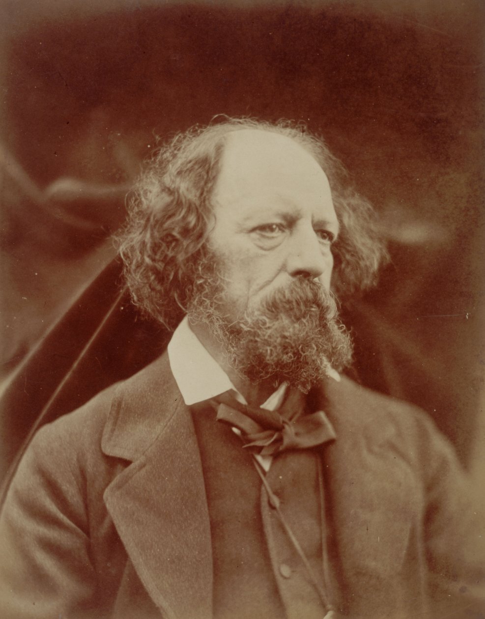 Alfred Tennyson door Julia Margaret Cameron