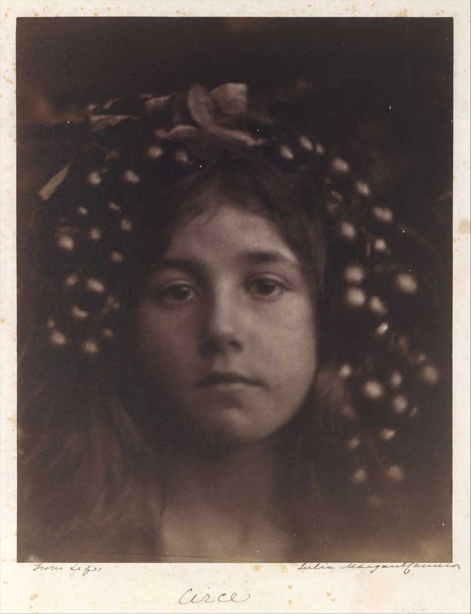 Circe door Julia Margaret Cameron