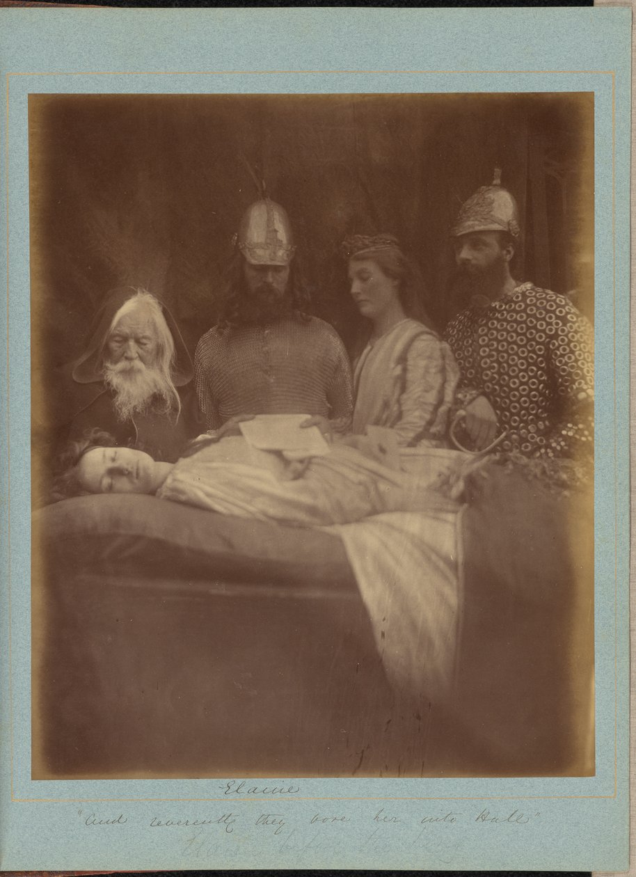 Elaine door Julia Margaret Cameron
