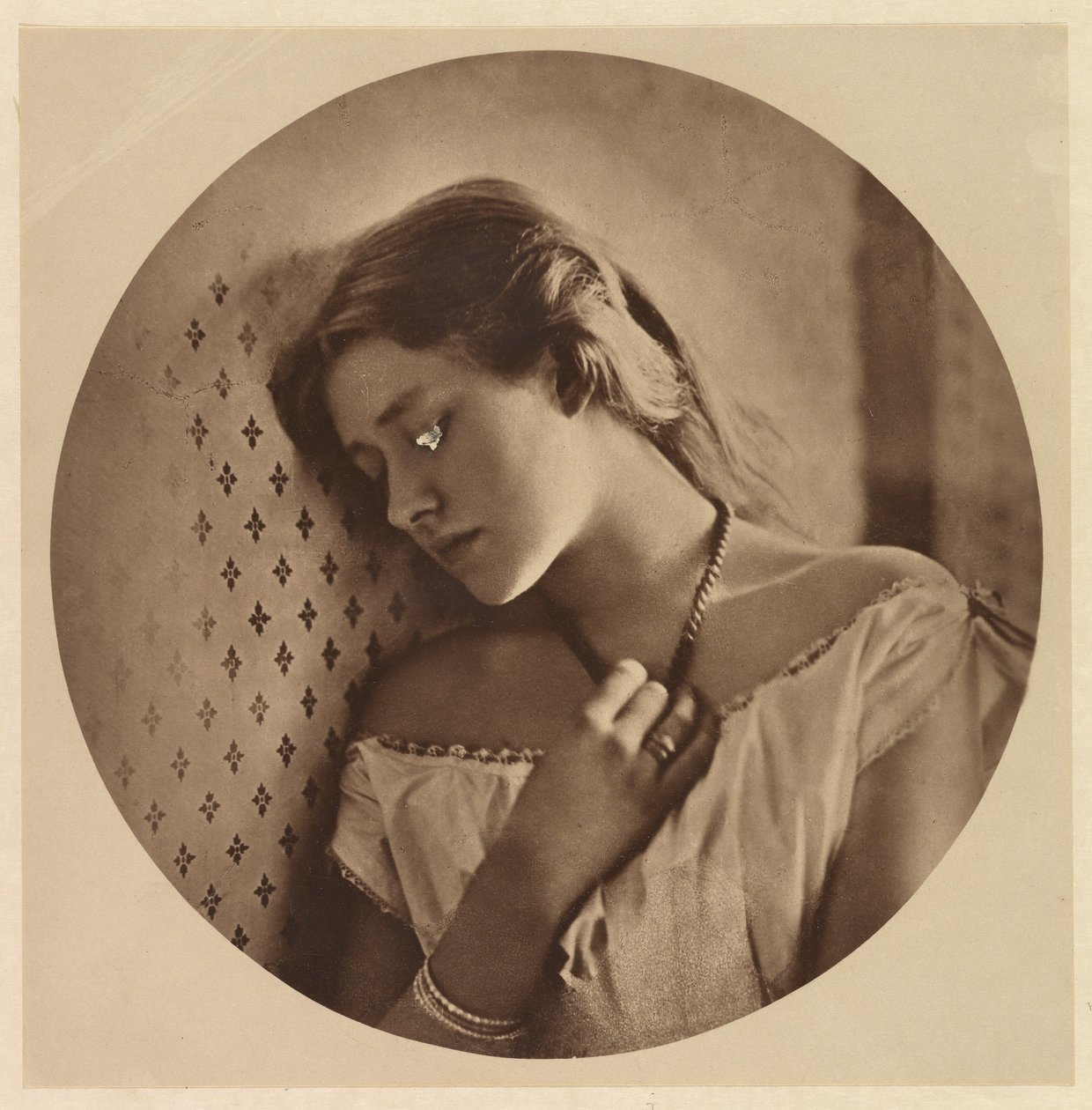 Ellen Terry, op zestienjarige leeftijd door Julia Margaret Cameron