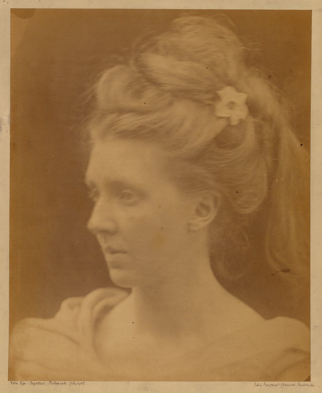 [Emily Ritchie] door Julia Margaret Cameron