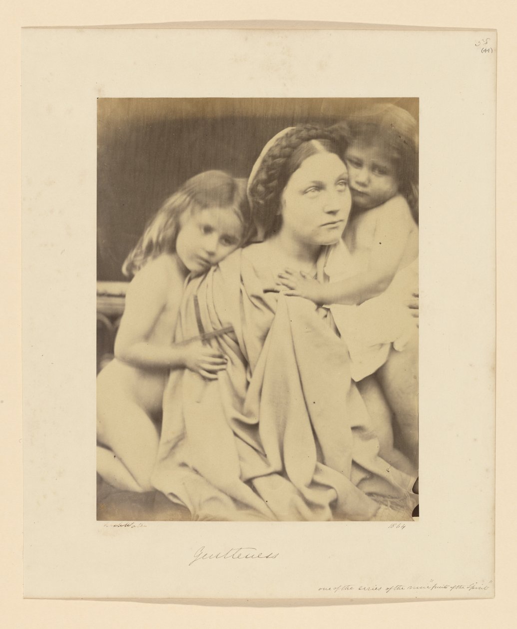 Zachtmoedigheid door Julia Margaret Cameron