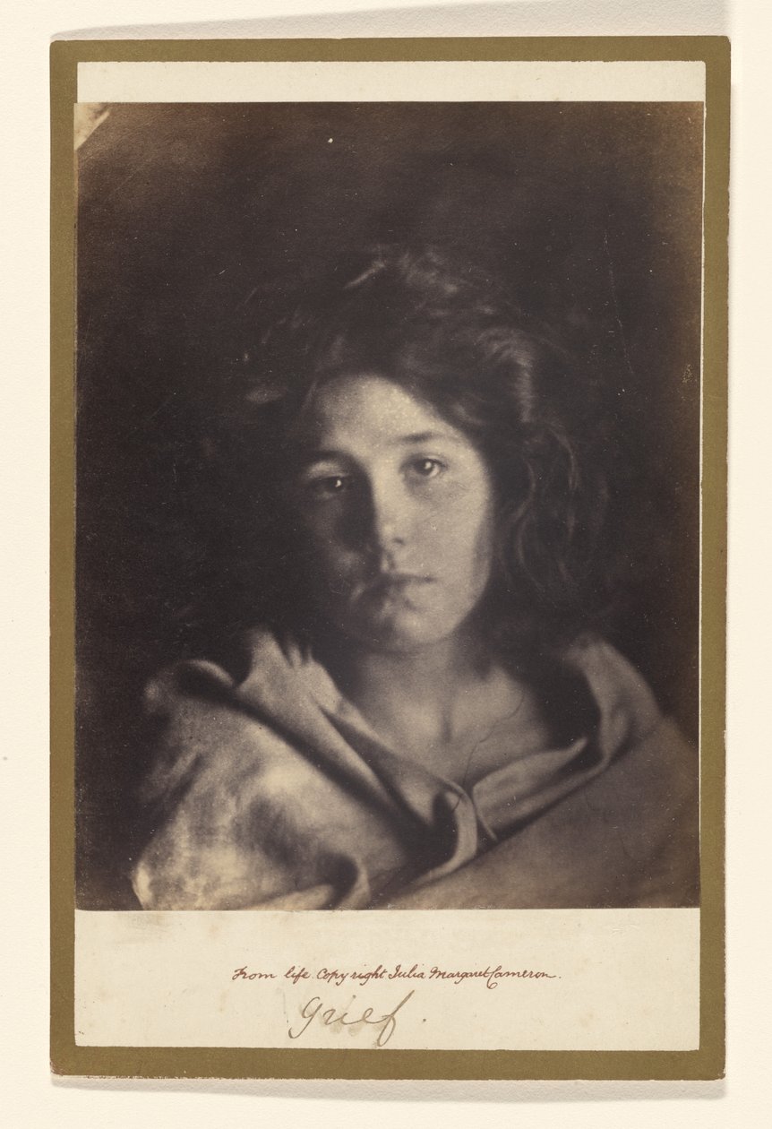 Verdriet door Julia Margaret Cameron
