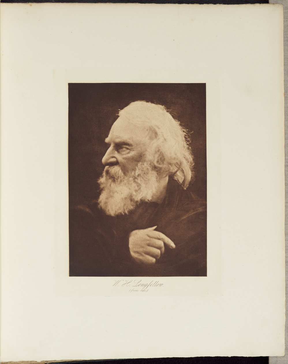 H. W. Longfellow door Julia Margaret Cameron