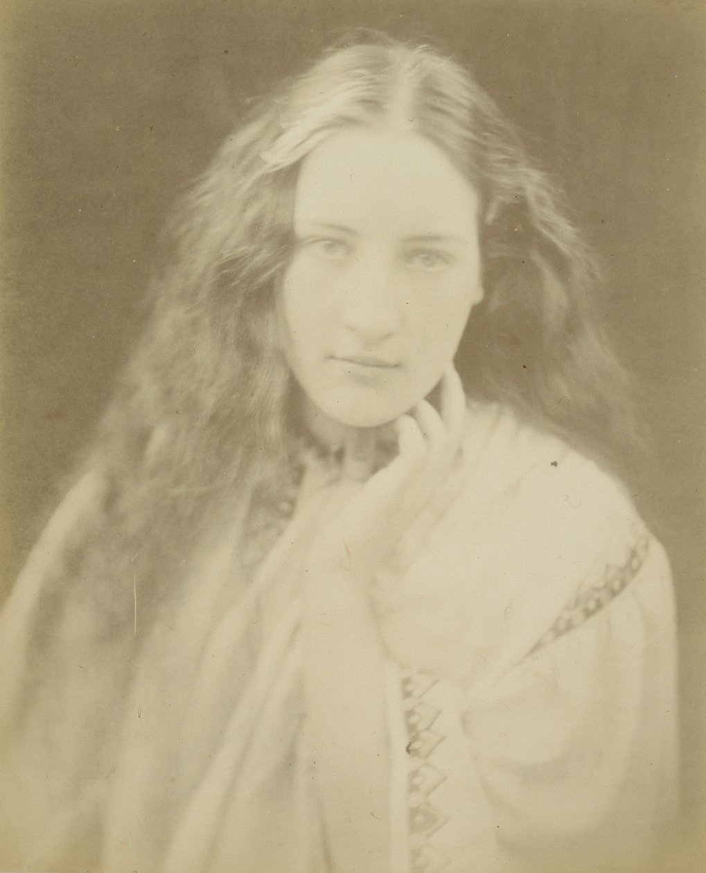 Hattie Campbell door Julia Margaret Cameron