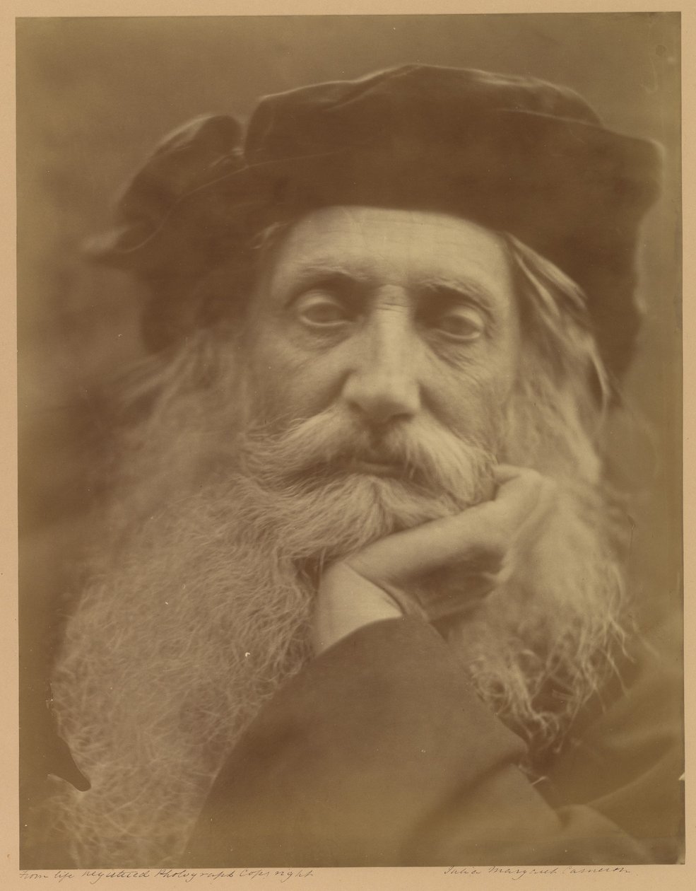 Henry Taylor door Julia Margaret Cameron