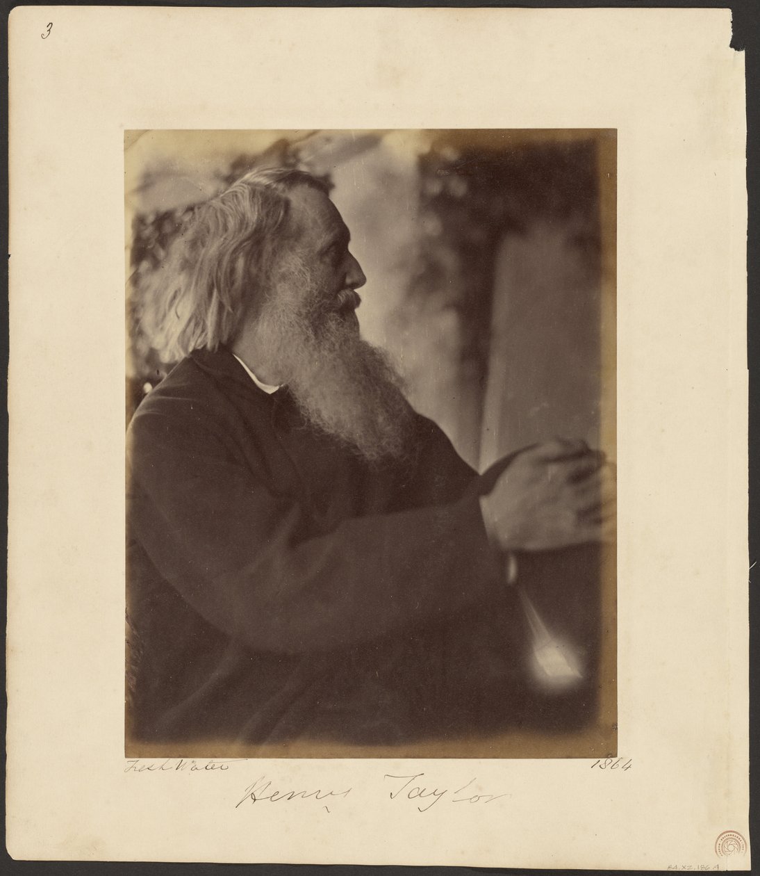 Henry Taylor door Julia Margaret Cameron