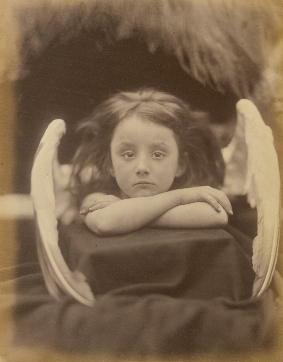 Ik wacht (Rachel Gurney) door Julia Margaret Cameron