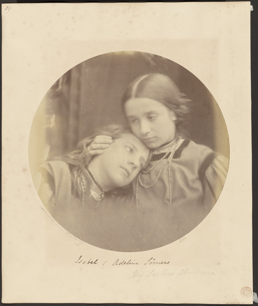 Isabel en Adeline Somers door Julia Margaret Cameron