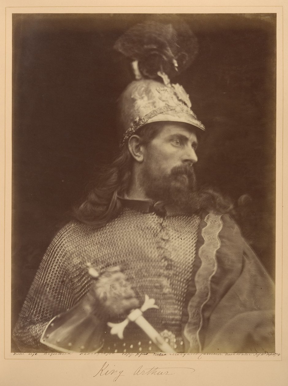 Koning Arthur door Julia Margaret Cameron