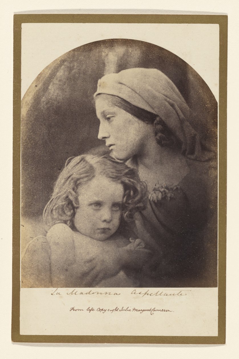 De Verwachtende Madonna door Julia Margaret Cameron