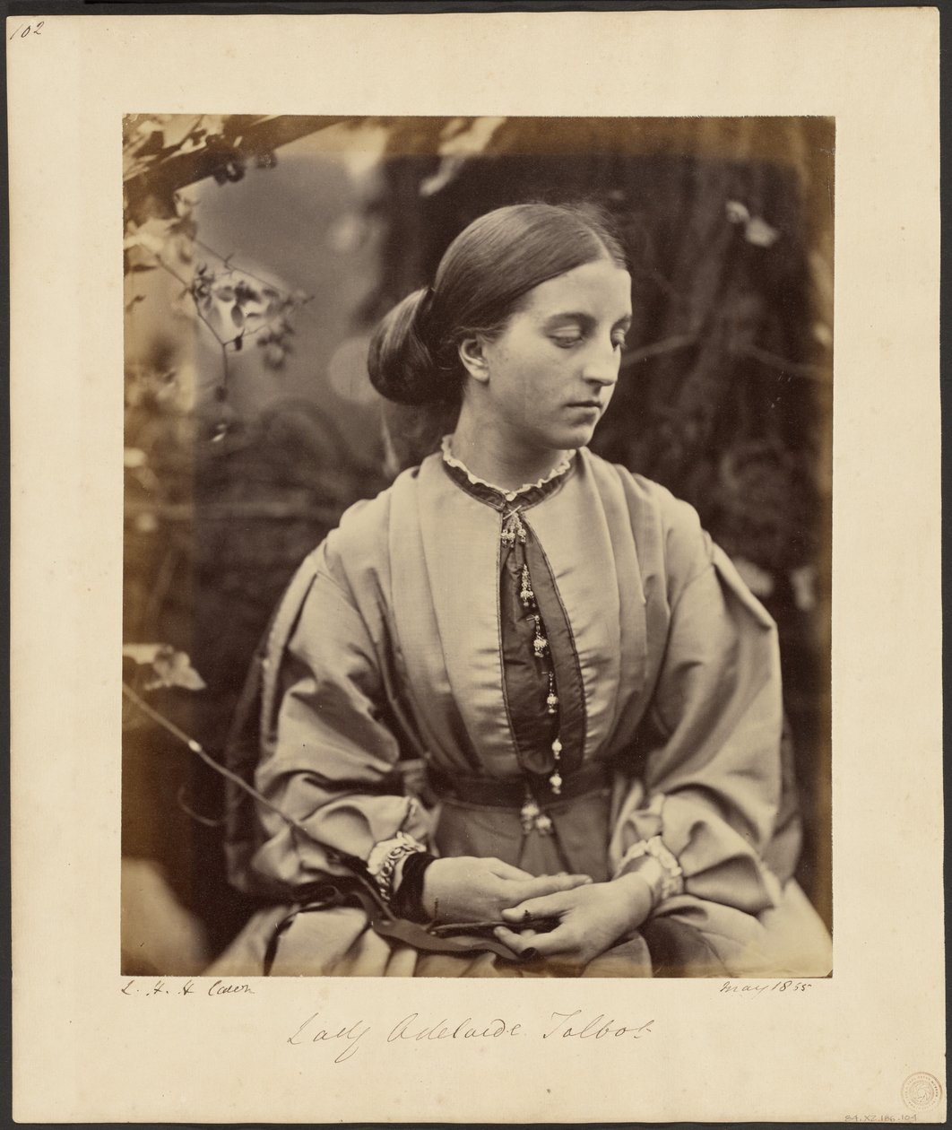 Lady Adelaide Talbot door Julia Margaret Cameron