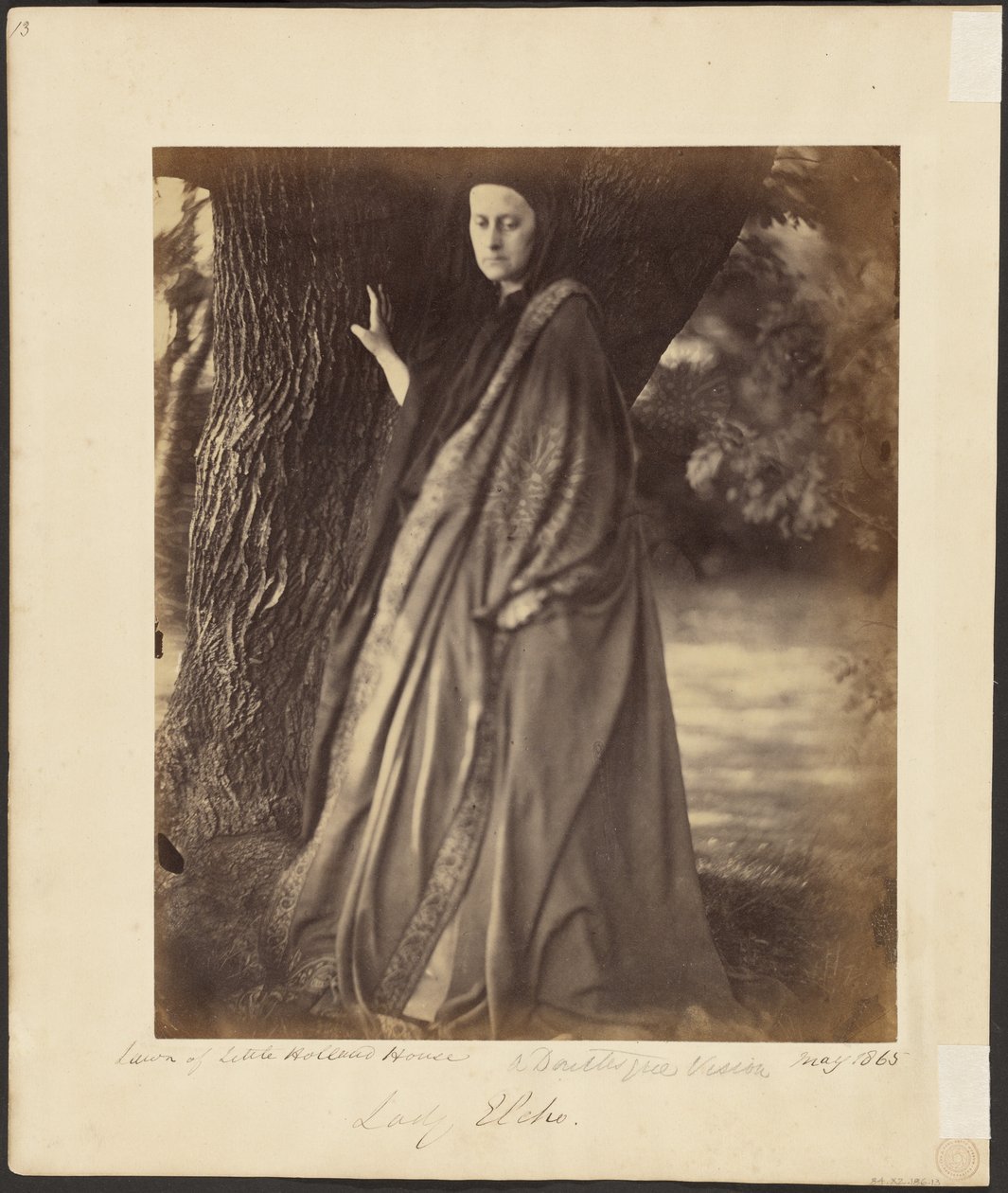 Lady Elcho / Een danteske visie door Julia Margaret Cameron