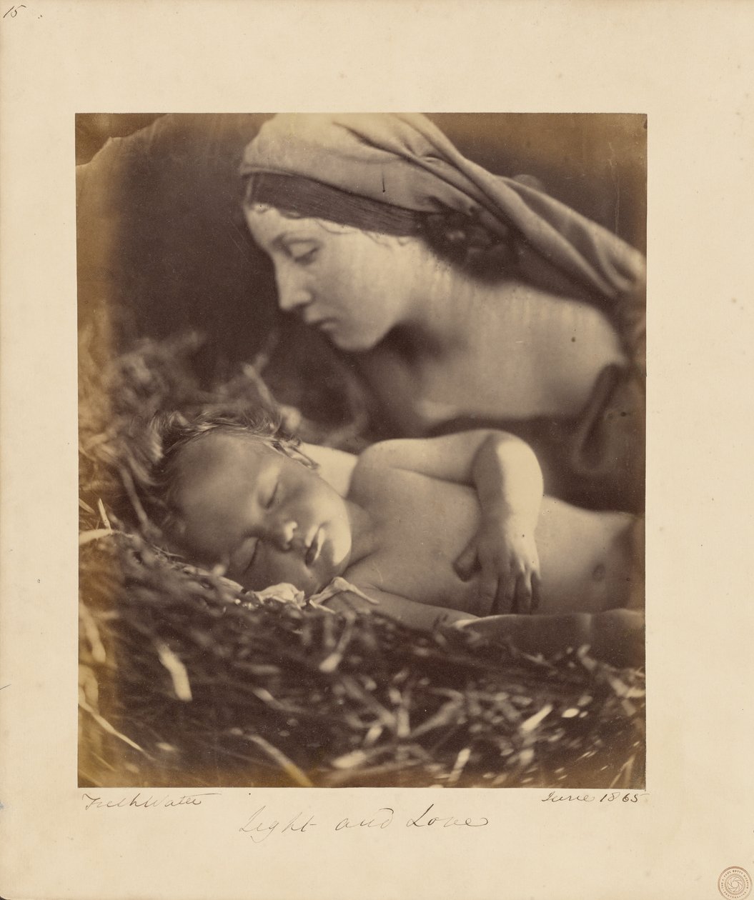Licht en liefde door Julia Margaret Cameron
