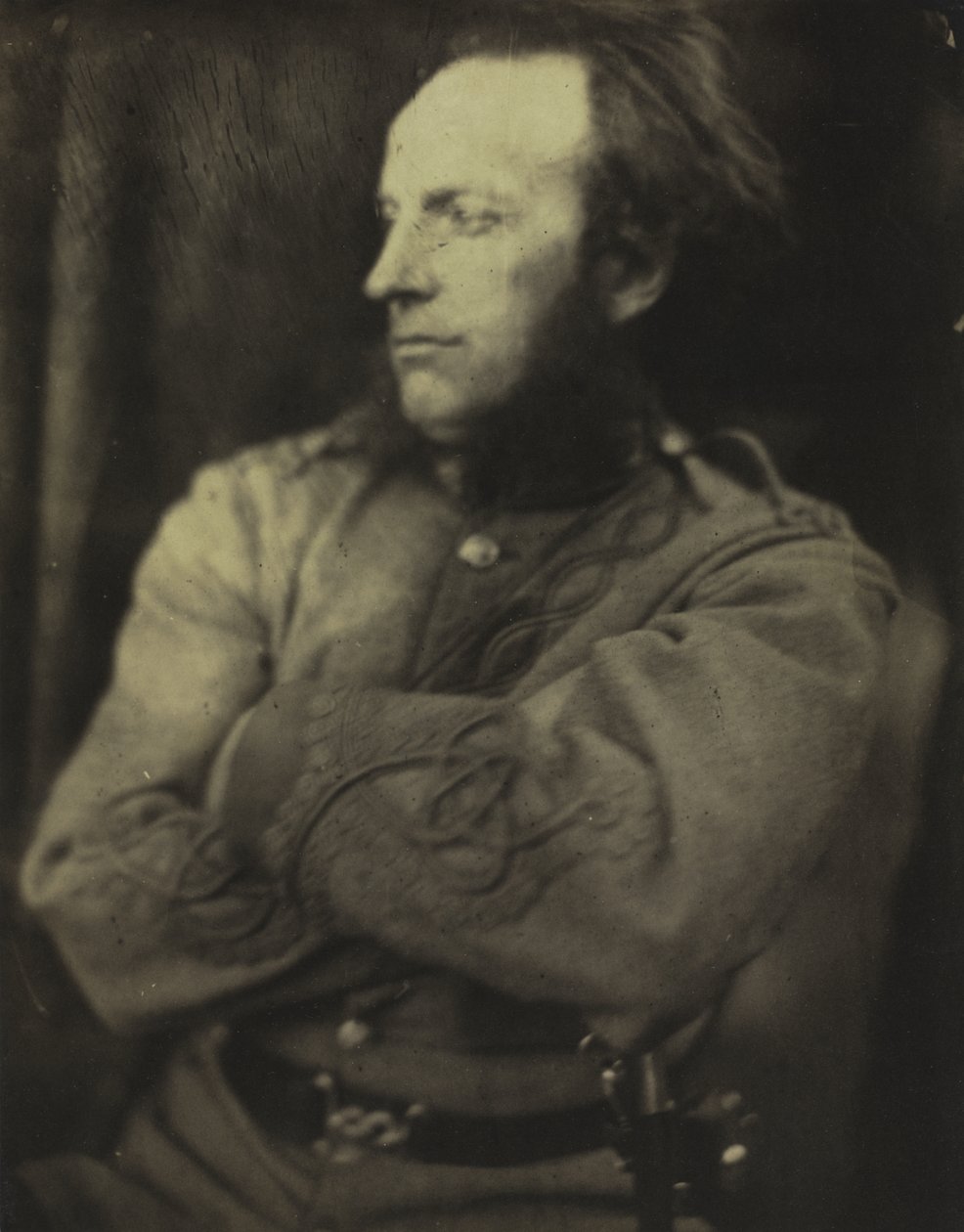 Lord Elcho (1818-1914) door Julia Margaret Cameron
