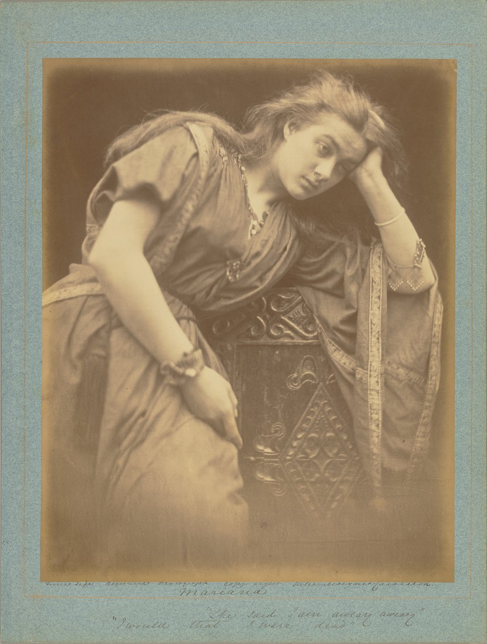 Mariana door Julia Margaret Cameron