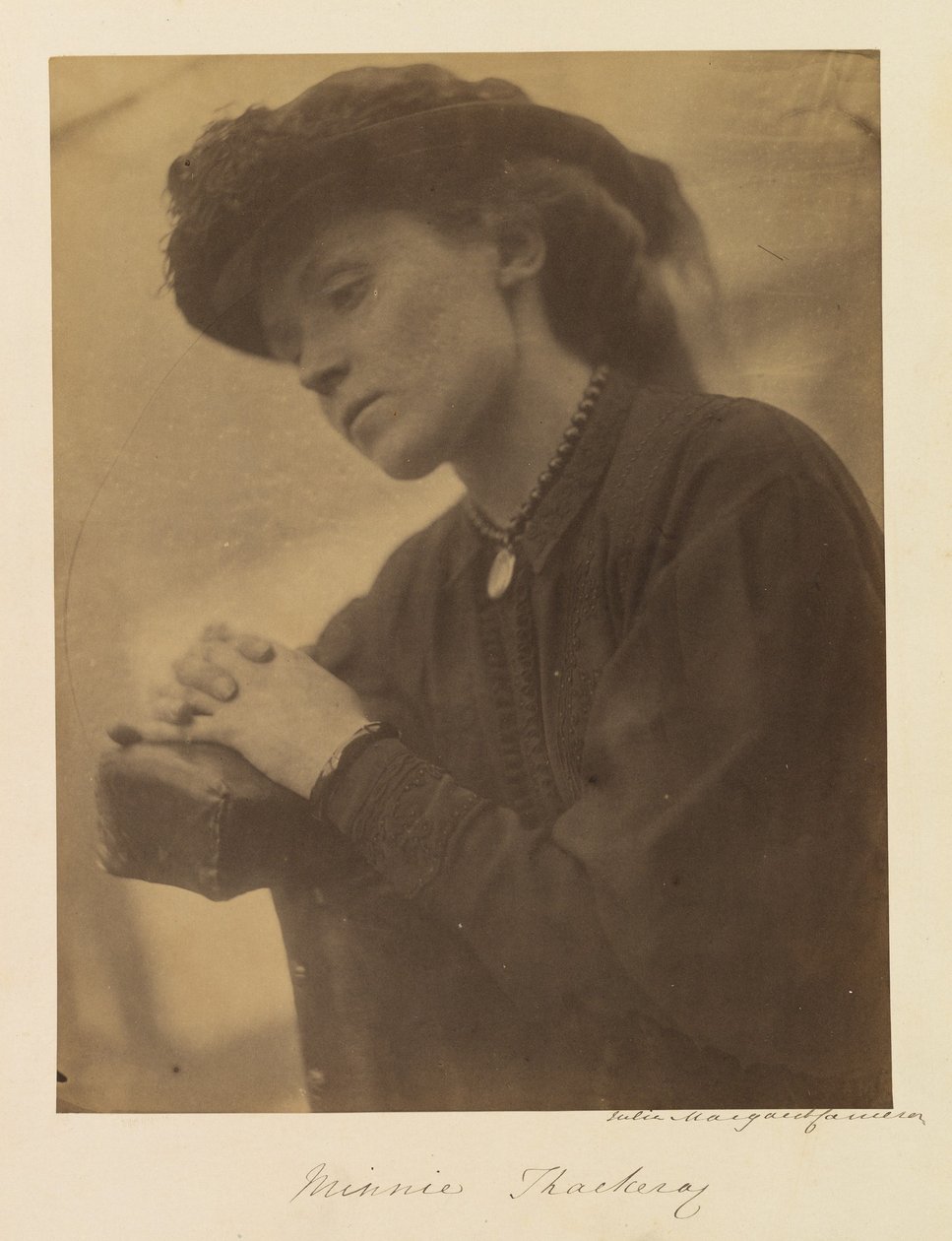 Minnie Thackeray door Julia Margaret Cameron