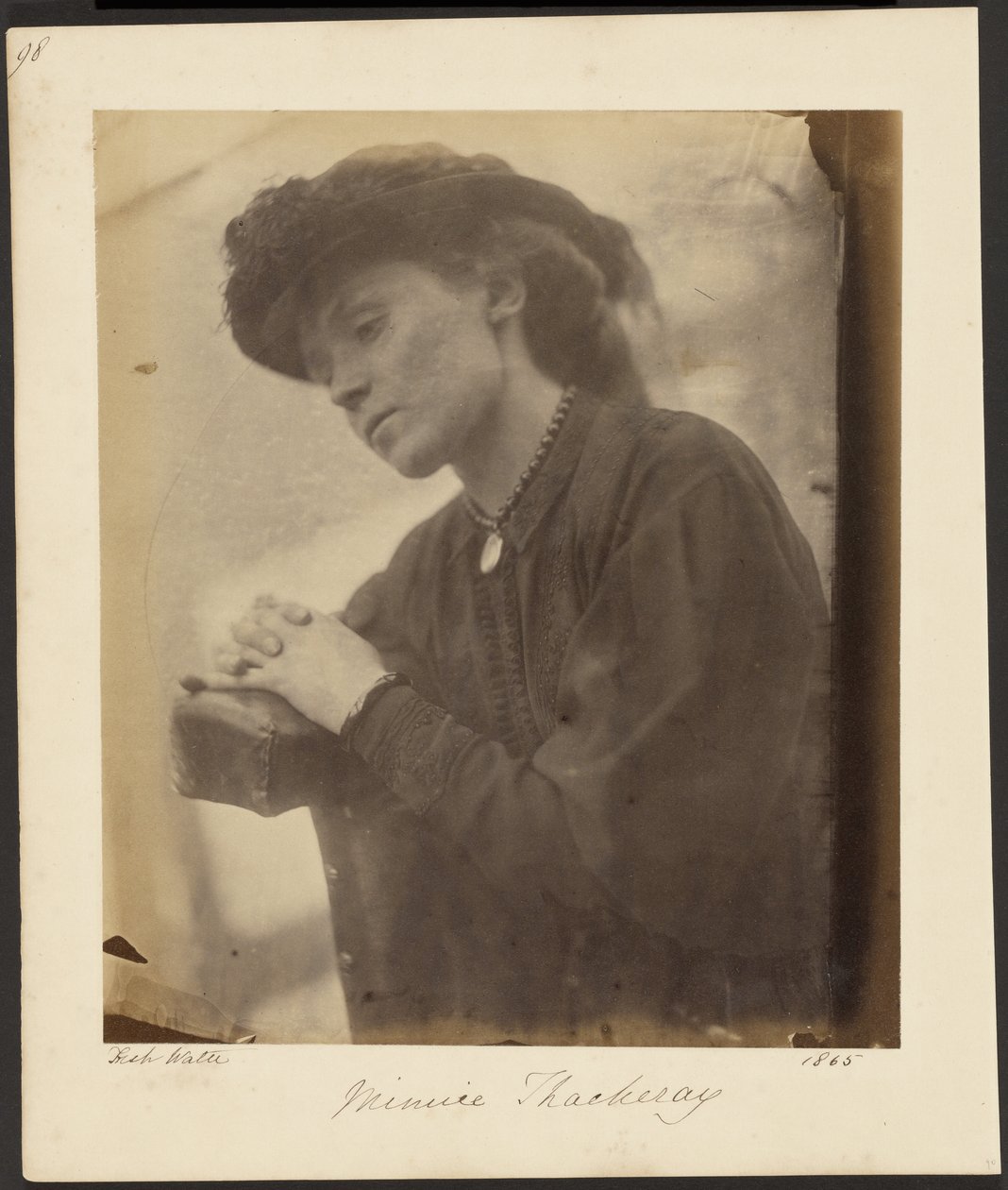 Minnie Thackeray door Julia Margaret Cameron