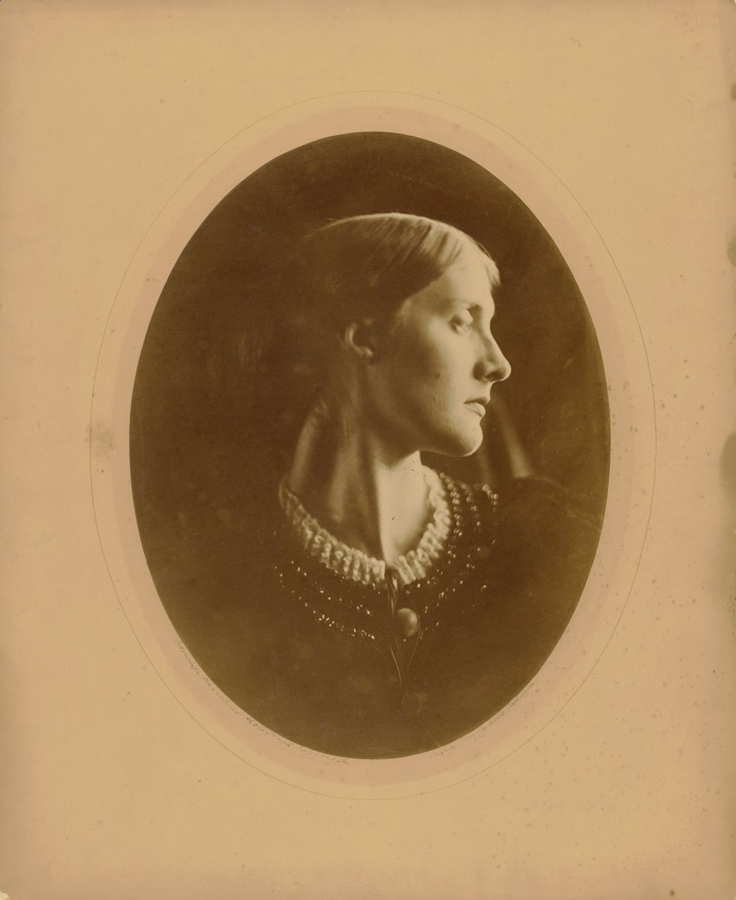 Mevrouw Herbert Duckworth door Julia Margaret Cameron