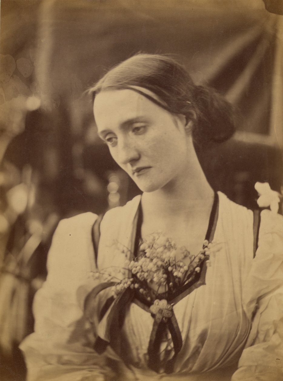 Mevrouw Herbert Fisher door Julia Margaret Cameron