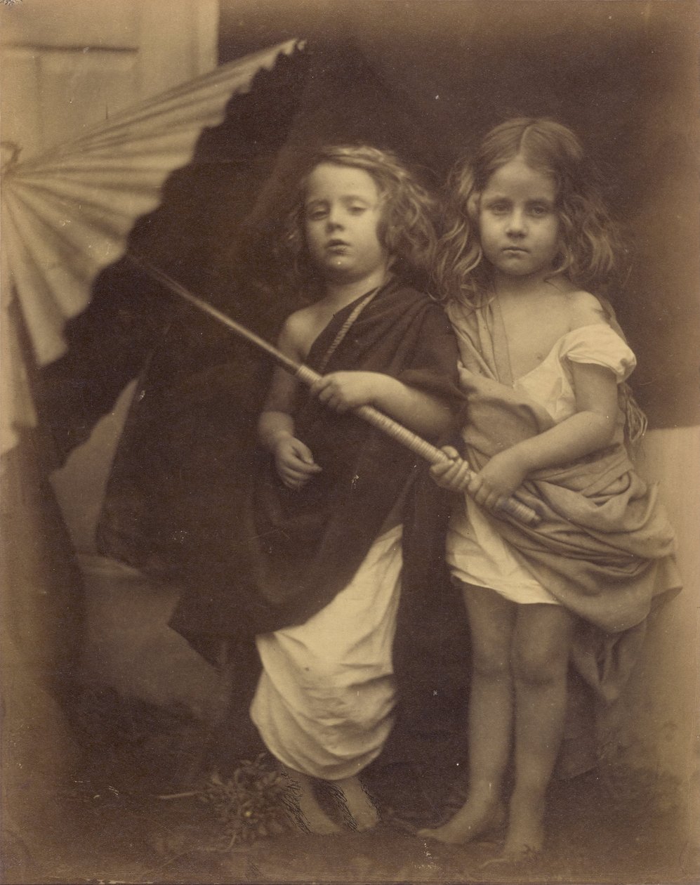 [Paul en Virginia] door Julia Margaret Cameron