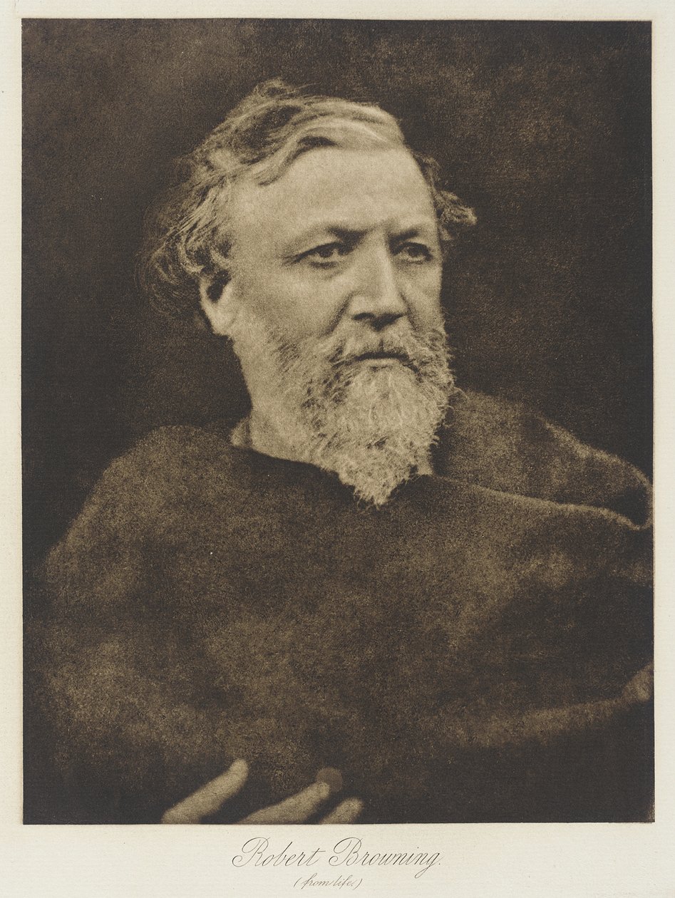 Robert Browning door Julia Margaret Cameron