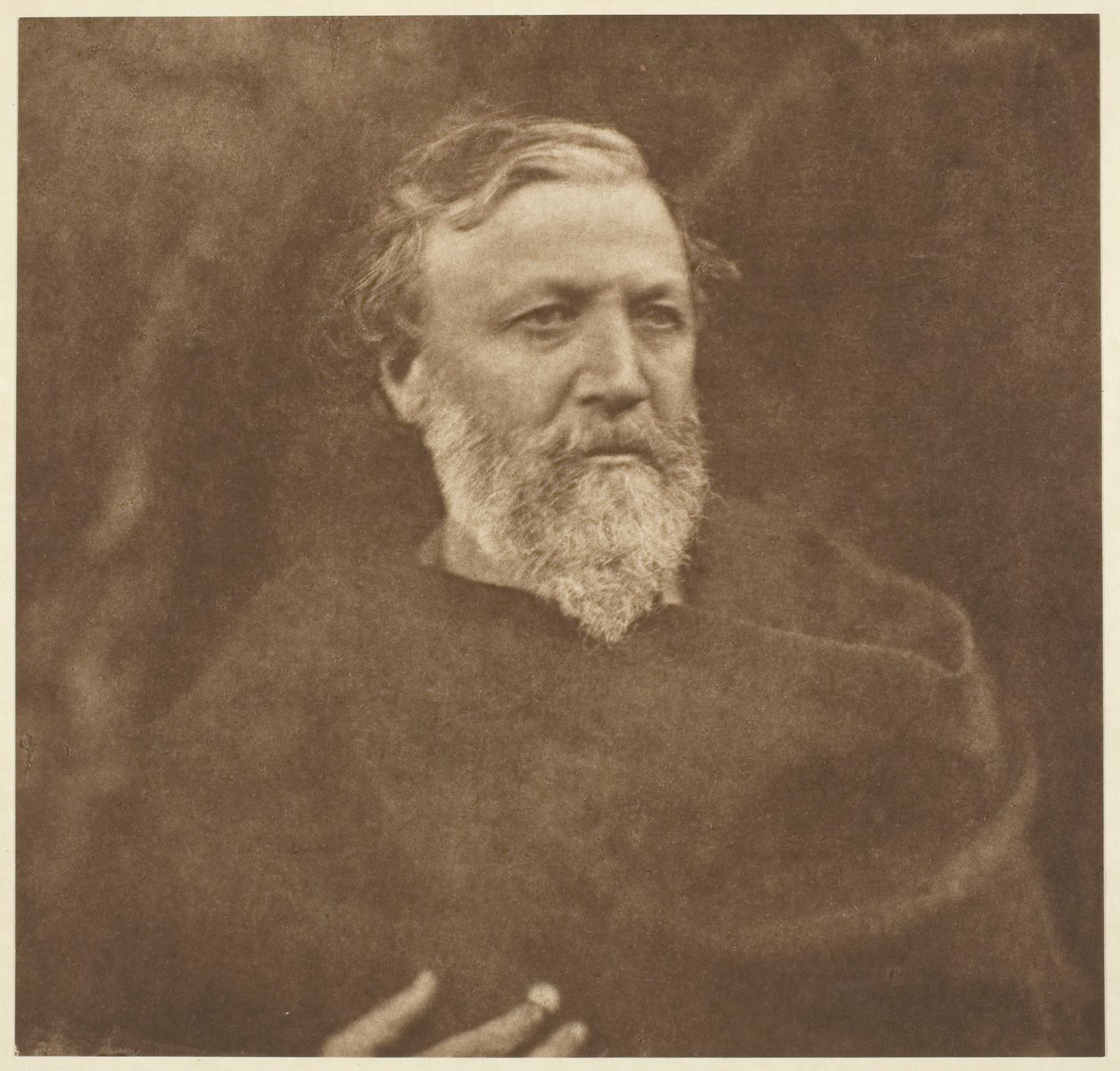 Robert Browning, 1865, gedrukt 1875 door Julia Margaret Cameron