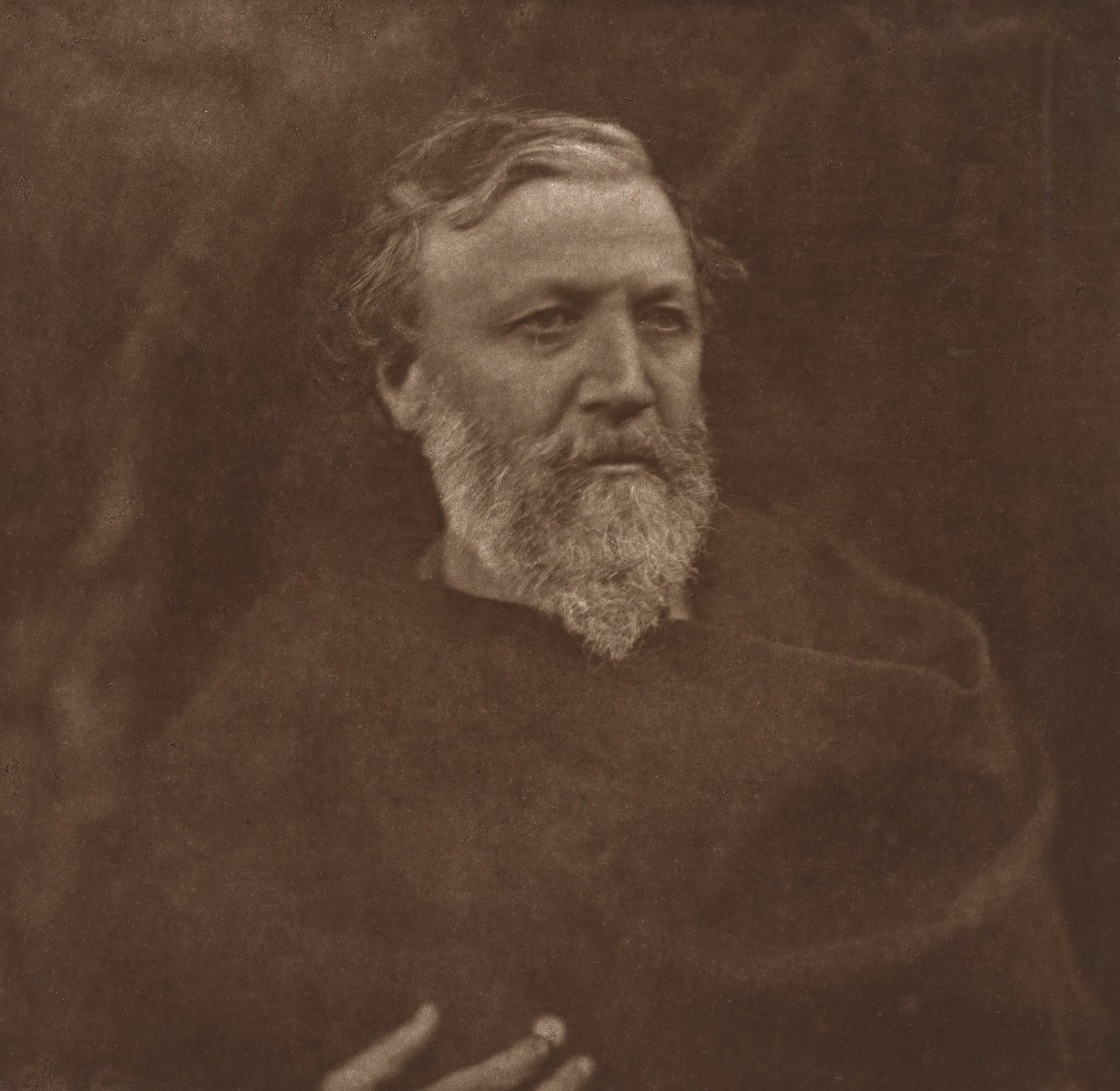 Robert Browning, mei 1865, gedrukt ca. 1902 door Julia Margaret Cameron