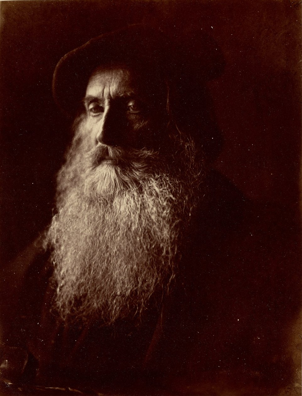 Sir Henry Taylor (een Rembrandt) door Julia Margaret Cameron