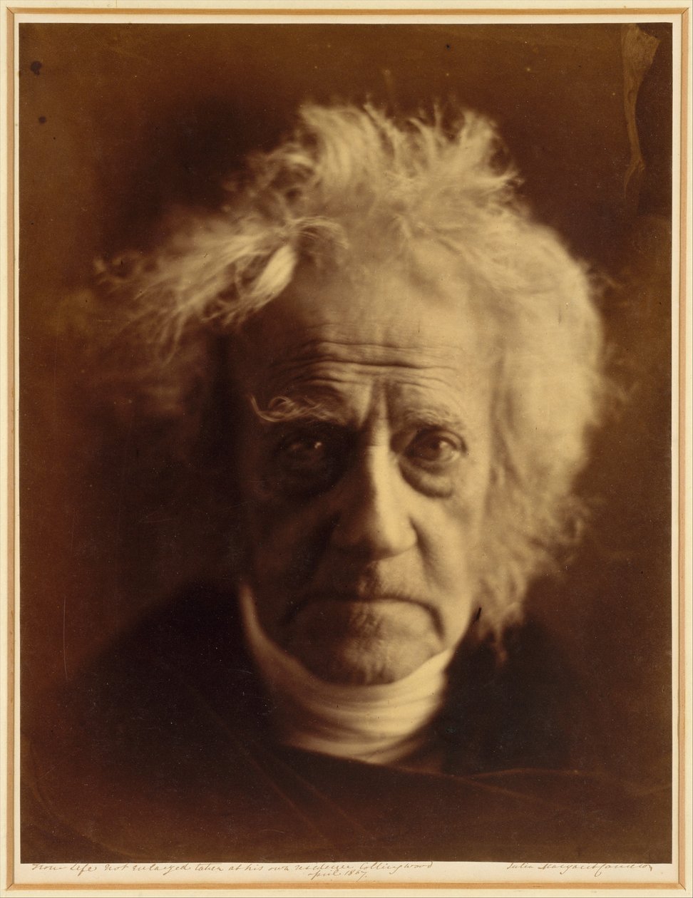 Sir John Herschel door Julia Margaret Cameron