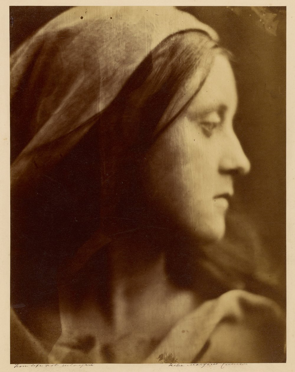[Studie voor een Heilige Familie]. door Julia Margaret Cameron